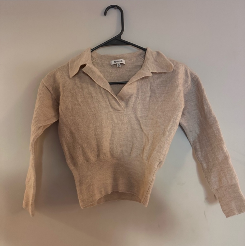 Madewell Cream Sweater